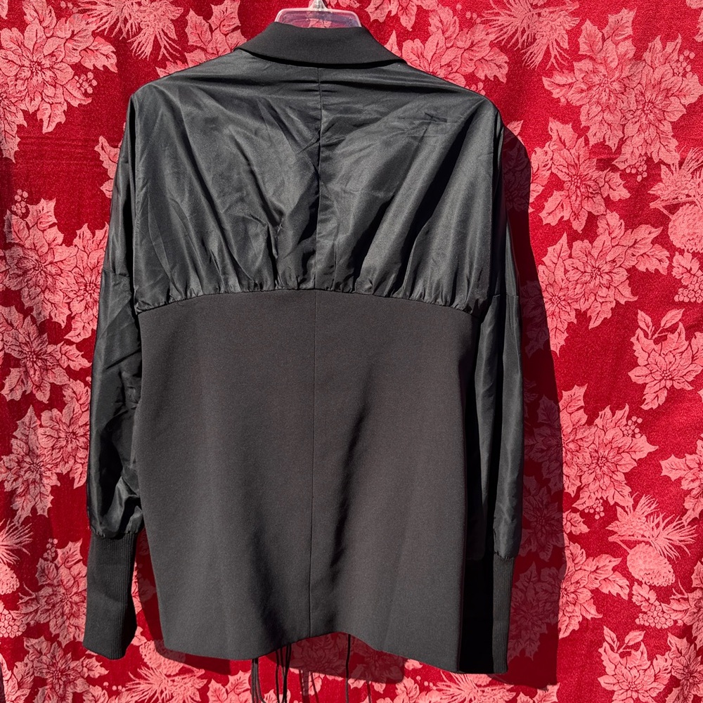 AKIRA EYELET DON OVERSIZED BLAZER lace up jacket - Picture 8 of 8